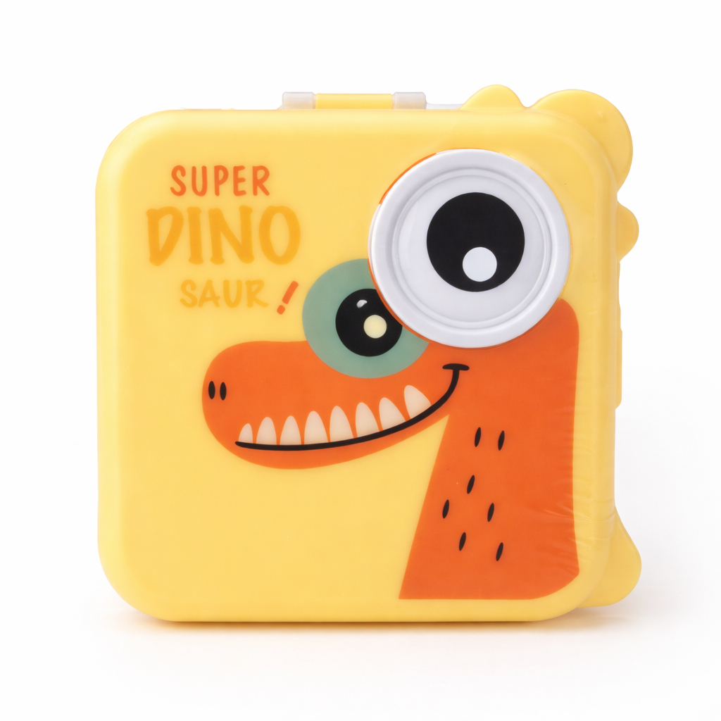 Shark Doo Doo® Super Dinosaur Yellow - Kids Stainless Steel Lunch Box for School | Insulated Bento Tiffin Box (Copy)
