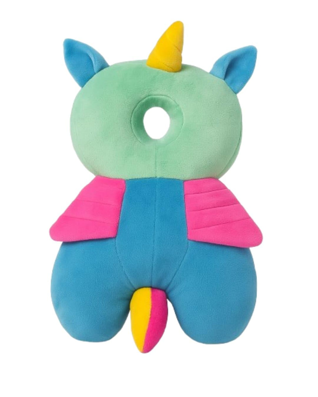 Shark Doo Doo® Baby Unicorn Head Protector Cushion for 6–24 Months | Soft Plush Safety Backpack for Toddlers | Adjustable Straps, Anti-Fall Pillow for Infants (Copy)