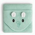 Shark Doo Doo® Organic Cotton Hooded Baby Towels for Newborn Boys & Girls – Soft & Breathable Bath Towel for Infants & Toddlers (85x85 cm) (Green)